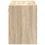 Garage Wall Cabinets 2 pcs Sonoma Oak Engineered Wood 860648