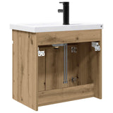 Bathroom Vanity Unit with Tap Artisan Oak 61 x 40 x 74.5 cm 889544