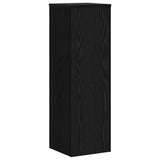 Plant Stand 2 pcs Black Oak 25 x 25 x 80 cm Engineered Wood 869234