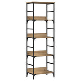 Bookshelf Artisan Oak 50x33x153 cm Engineered Wood 857469