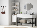 Bathroom Storage Cabinet-White 37337130