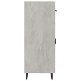 Sideboard Concrete Grey 69.5x34x90 cm Engineered Wood 812199