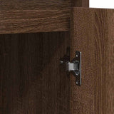 Sideboard Brown Oak 85x34x76 cm Engineered Wood 861631