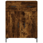 Highboard Smoked Oak 69.5x34x180 cm Engineered Wood 3199878