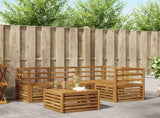 Outdoor Sofa Set 5 pcs Natural 3374749