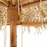 Tiki Umbrella with Banana Leaf Canopy 240 cm Bamboo 4108224