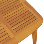 ZNTS 5 Piece Garden Dining Set Solid Wood Acacia 3058002