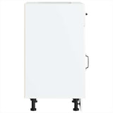 Kitchen Base Cabinet Lucca White Engineered Wood 853707