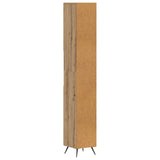 Bathroom Cabinet with Open Shelf BREDA Old Wood 897483