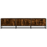 TV Cabinet Smoked Oak 180x35x41 cm Engineered Wood 3300787