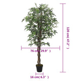 Artificial Maple Tree 336 Leaves 120 cm Green 359021