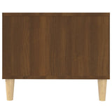 Coffee Table Brown Oak 102x50x40 cm Engineered Wood 817527