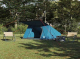 Camping Tent with Roof Blue 223 x 163 x 130 cm Taffeta 42001191