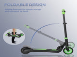 Folding Electric Scooter with Brake, for Ages 6 Years, 8km/h Maximum Speed, Green T3398P349447