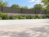 Retaining Wall 6 pcs 60 x 12 x 30 cm Steel White 3449157