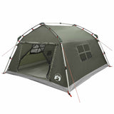 Instant Tent Water-resistant 4-Person Army Green 42042273