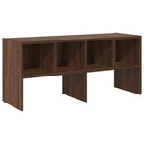 Shoe Rack Stackable Brown Oak 89.5x30x40 cm 858851