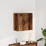 Wall Cabinet Old Wood 60x31x60 cm Engineered Wood 857306