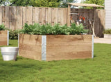 Garden Planter 100x100 cm Solid Wood Pine 3295431