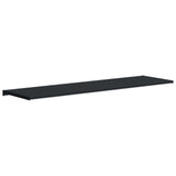 Window Sill Anthracite with Wood Grain 160 x 45 x 4.5 cm PVC 42022338