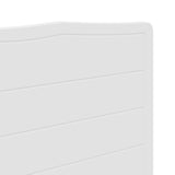 Headboard White Engineered wood 887956