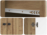 Sideboard Artisan Oak 66 x 34.5 x 90 cm Engineered Wood 894184