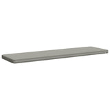 2-Piece Bench Cushions VUGHT 2 pcs 100% Polyester Grey 952251