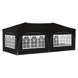 Pop-up Party Tent 575 x 288 x 245 cm Black Oxford Fabric 42019909