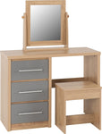 ZNTS Seville 3 Drawer Dressing Table Set 100-107-017