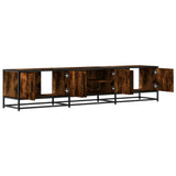 TV Cabinet Smoked Oak 180x35x41 cm Engineered Wood 3300777
