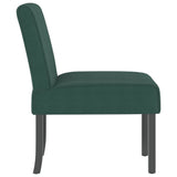 Slipper Chair Dark Green Velvet 352453
