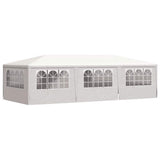 Professional Party Tent with Side Walls 4x9 m White 90 g/m 48529