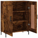 Sideboard Smoked Oak 69.5x34x90 cm Engineered Wood 830201