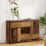 Sideboard with Drawer Old Wood 100 x 30 x 65.6 Engineered Wood 888795