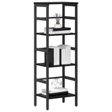 Bookshelf Black Oak 40 x 29.5 x 115 cm Engineered Wood 883904