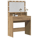 Dressing Table Artisan Oak 80 x 41 x 134.5 cm Engineered Wood 871538