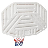 Basketball Backboard White 109x71x3 cm Polyethene 93662