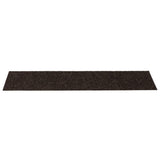 Stair Mats Self-adhesive 30 pcs 76x20 cm Dark Brown Rectangular 3365728
