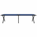 Folding Camping Bed Folding Manual Blue Oxford fabric 42003174