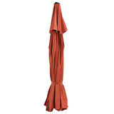 Replacement Fabric for Outdoor Parasol Terracotta 500 cm 312543