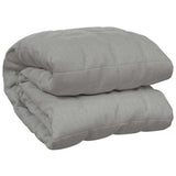 Weighted Blanket Grey 120x180 cm 9 kg Fabric 350717