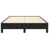 Bed Frame without Mattress Black 120x190 cm Small Double Velvet 3269627