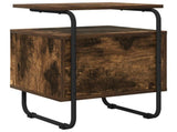 Bedside Cabinet Smoked Oak 40 x 36.5 x 50 cm Engineered Wood 8007639