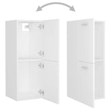 Bathroom Furniture Set White Engineered Wood 3071000