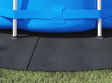 Pool Ground Sheet Folding Black 428 cm Non-woven Fabric 42009116