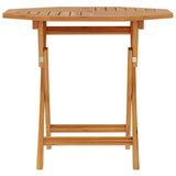 Folding Garden Table 85x85x76 cm Solid Teak Wood 47418