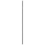 Wall Mirror Black 100x150 cm Arch Iron 3200614