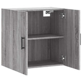 Wall Cabinet Grey Sonoma 60x31x60 cm Engineered Wood 829978