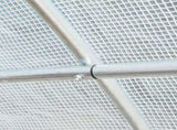 Greenhouse Replacement Cover ONLY Winter Garden Plant PE Cover with Roll-up Windows Door, 6 x 3 x 2m T3398P314745