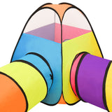 Children Play Tent with 250 Balls Multicolour 190x264x90 cm 3107755